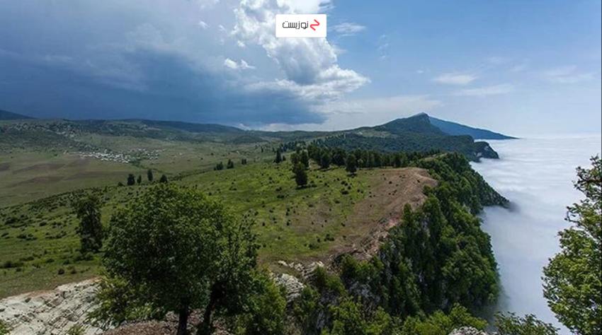 دشت زیبای گل جهاننما گلستان