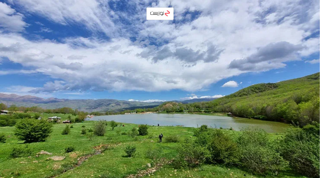 دریاچه دیدنی ویستان در شمال ایران