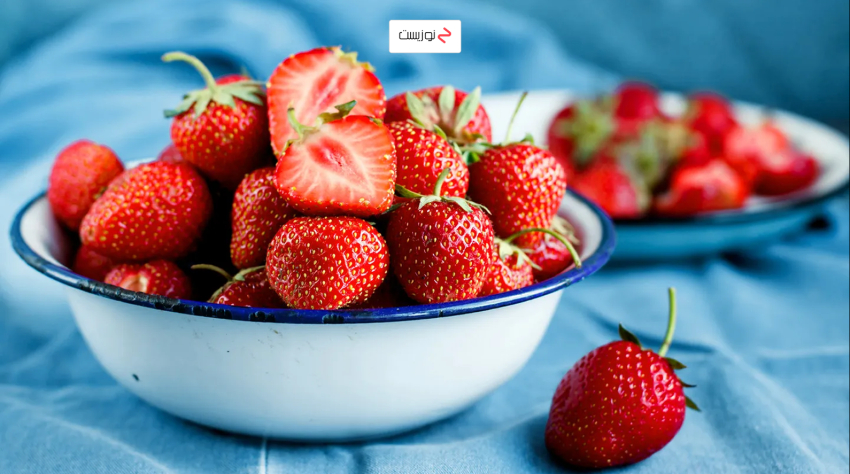 میان وعده توت فرنگی برای تقویت حافظه
